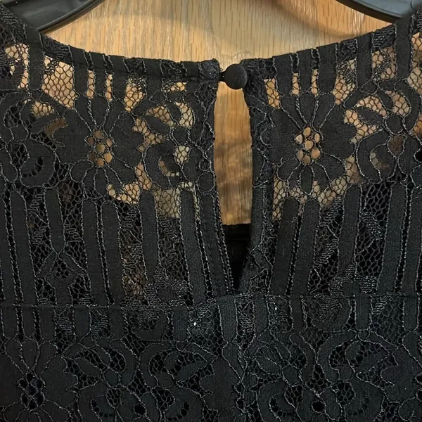 Xhilaration Goth Boho Style Midi Lace Dress with Bell Sleeves‎ Medium - Image 8