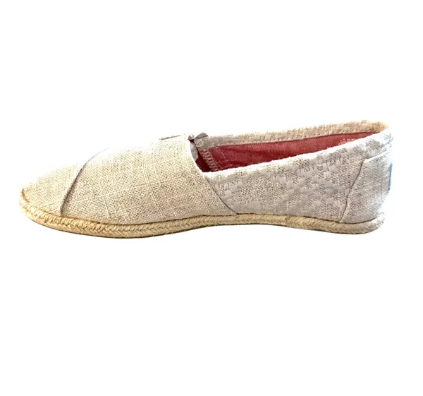 TOMS Women’s Alpargata Hemp Embroidered Slip-On Espadrille Loafers - Image 2
