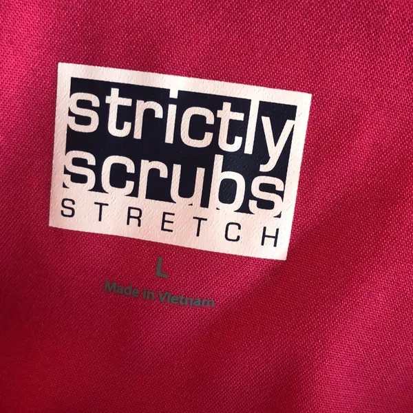 Strictly Scrubs Scrub Bottom Women’s Size Large Pink Color - Image 9