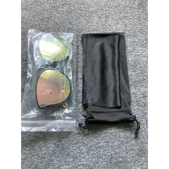 Cat‎ Eye Round Sunglasses for Women Men Retro Oversized Sun Glasses - Image 4