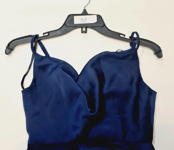 NBD Shelby Gown in Navy Small - Image 11