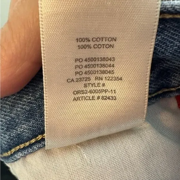 Aritzia‎ Sunday Best High Rise Loose Fit Straight Leg Jean 26 - Image 2
