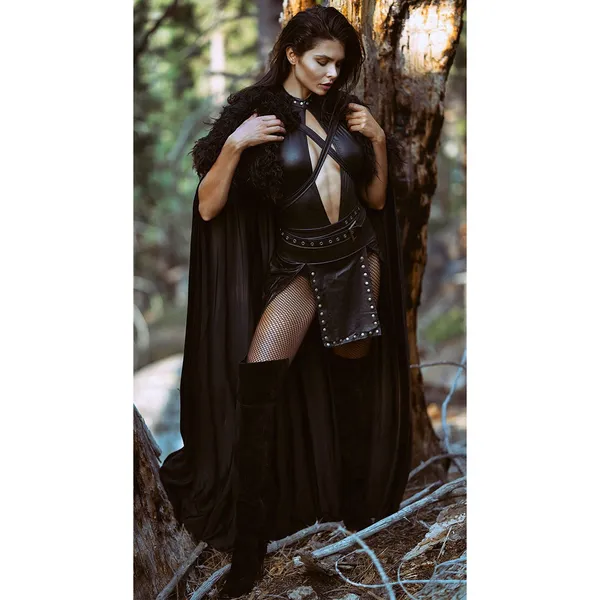NEW Yandy Premium Sexy Northern Queen Medieval Warrior Costume Size Medium - Image 3