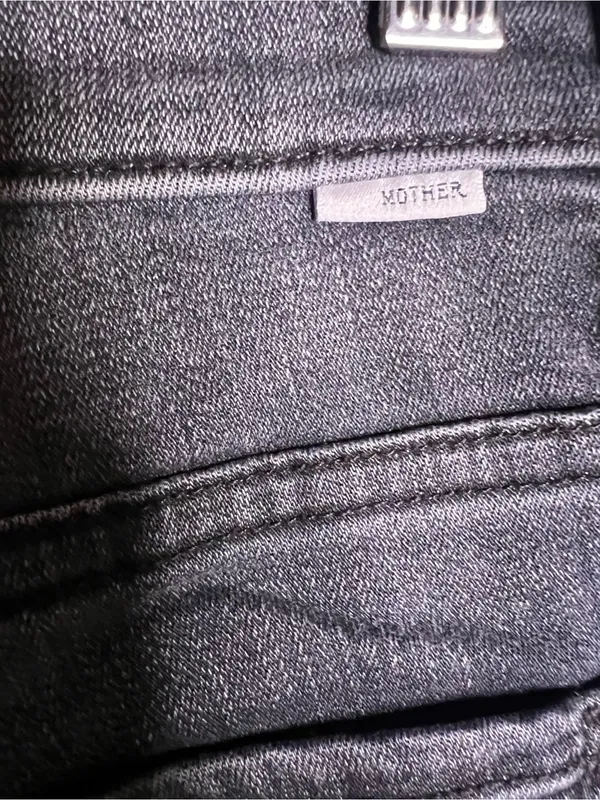 Mother Denim Insider Step Crop Fray in “Miss Moody Two Shoes Racer” size 28. - Image 10
