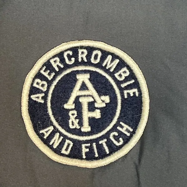 Abercrombie & Fitch Insulated Dark Grey Puffer Vest Coat Jacket Womens M - Image 5