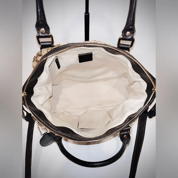 Gently Used - Gucci Canvas Sukey Shoulder Bag - Image 7