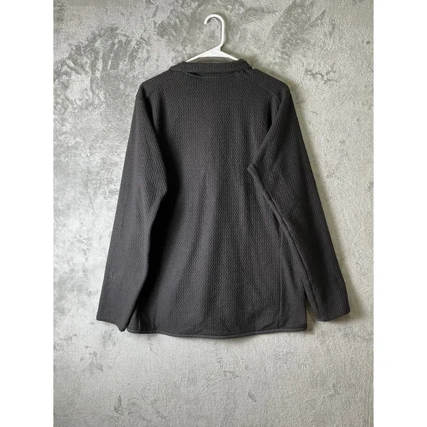 Patagonia R1 Air Zip Neck Pullover Fleece‎ Black Polartec Hiking Women's XXL - Image 3