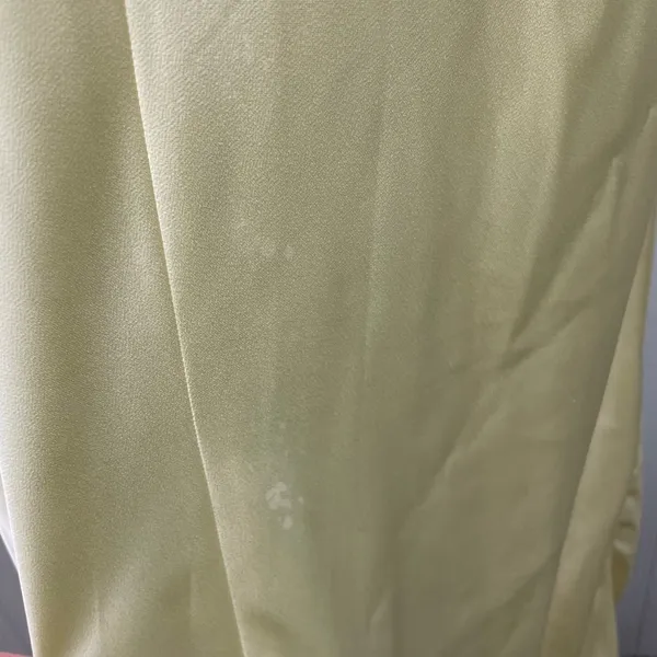 NEW Birdy Grey Jay Matte Satin Dress Lemon Sorbet Yellow Size Large Bridesmaid - Image 15