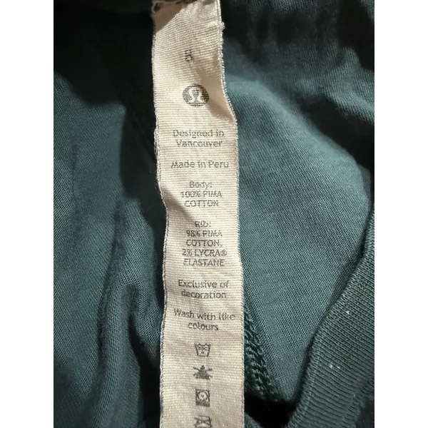 Lululemon All‎ Yours Tee in Green- Size 8 - Image 7