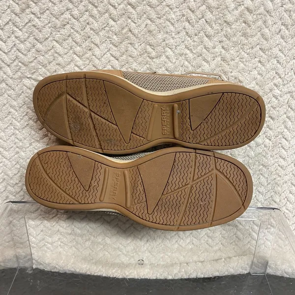 Sperry Top Sider Womens Tan Boat Shoes 2-eye Loafers size 8M Nautical‎ Preppy - Image 7