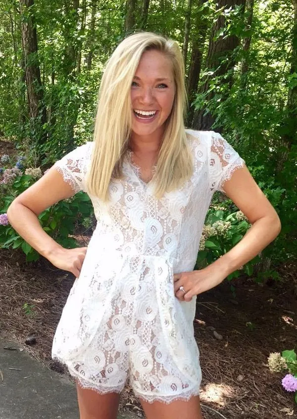 Francesca's Lace Romper - Image 4