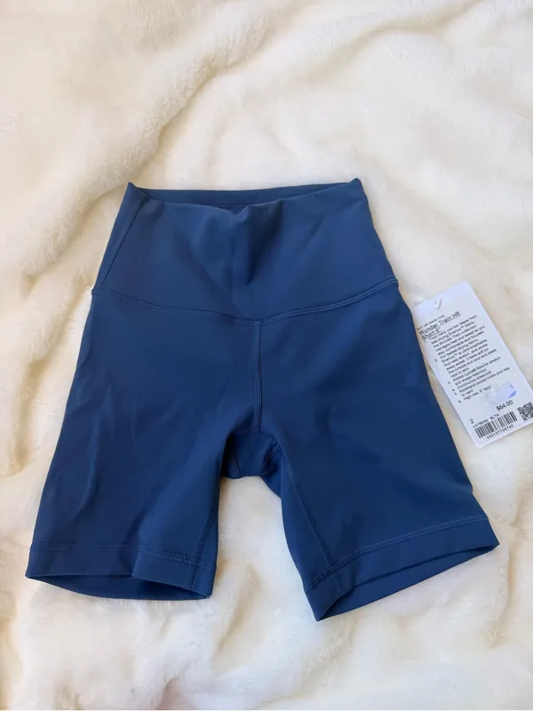 lululemon athletica Navy High-Rise Bike Shorts - Image 4