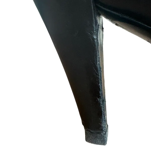 Vintage Gucci 202941 Black Leather Crest Medallion Knee High Boots 9B - Image 15