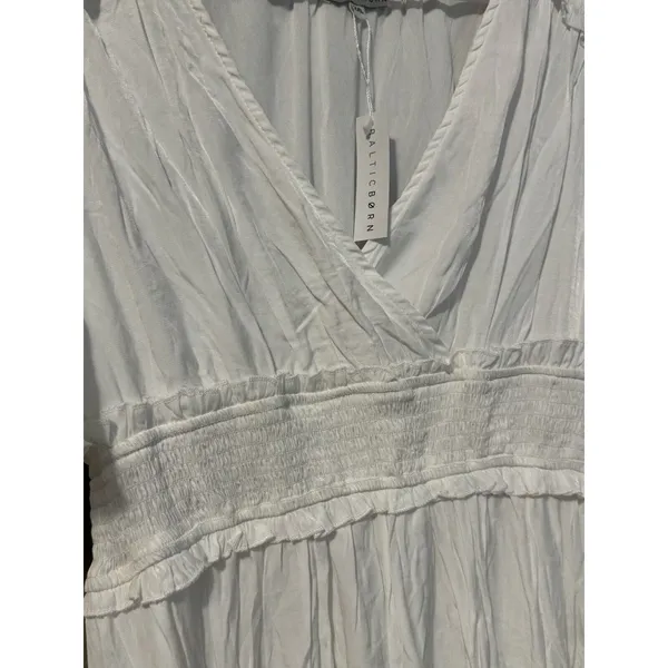 BALTIC BORN‎ Midi Dress Women Size 2XL Peasant Prairie Beach Travel NWT - Image 6