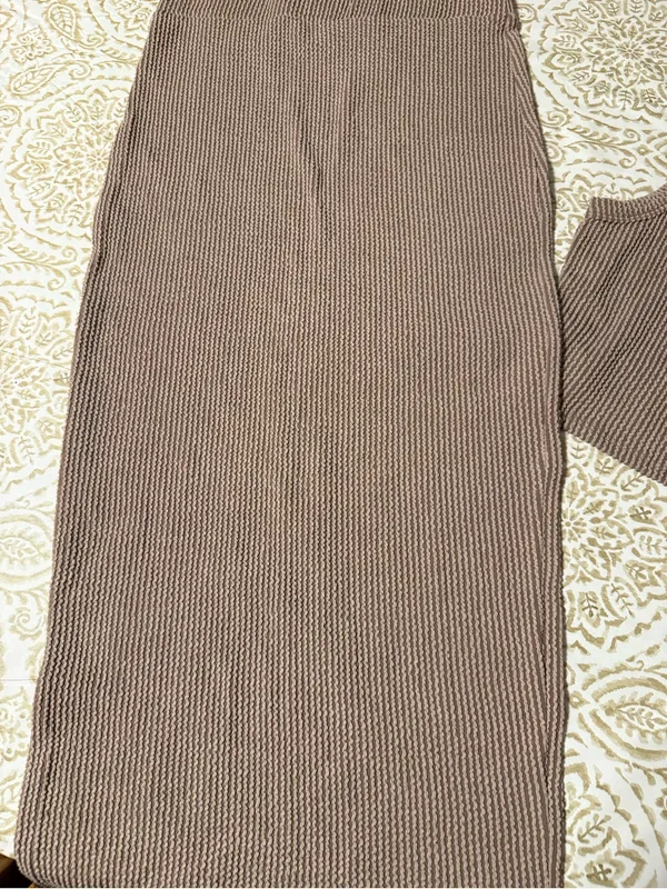 Saints size large two piece top and pencil skirt - Image 3