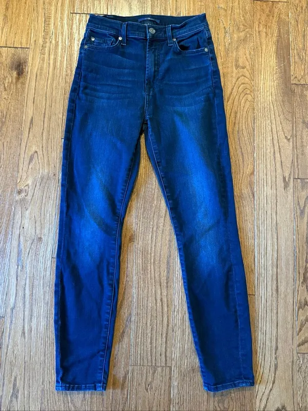 7 for all Mankind high waist skinny gwenevere jean 26 - Image 2