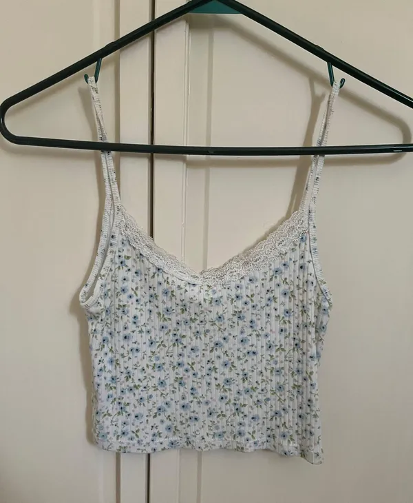 Brandy Melville Floral Tank Top - Image 2