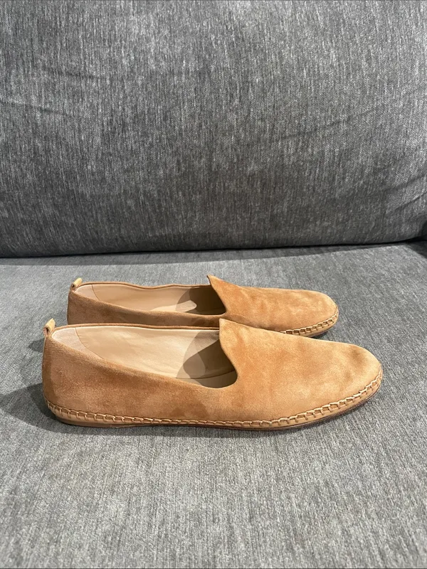 Veronica Beard Jaide Suede Moccasin Loafer in Pecan Size 9.5M - Image 5