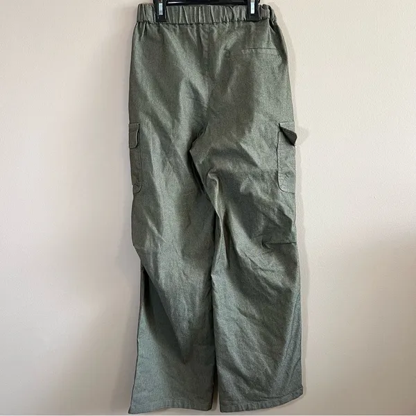 ✨ Sincerely Jules Women’s Green Cargo‎ Pants Small - Image 5