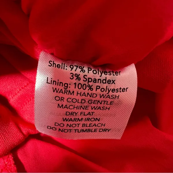 Tiger Mist Red Millie Ruched Mini Dress - Image 12