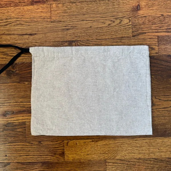 GUCCI Drawstring Dustbag Small Tan‎ and Black - Image 7