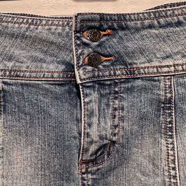Guess Vintage 2000s Denim Mini Skirt‎ Size 24 Y2K Low Rise Summer Streetwear - Image 5