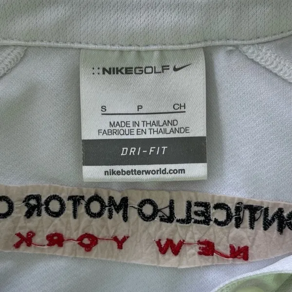 Y2K Nike Golf Monticello Motor Club Dri-Fit Polo T-Shirt Size Small - Image 6