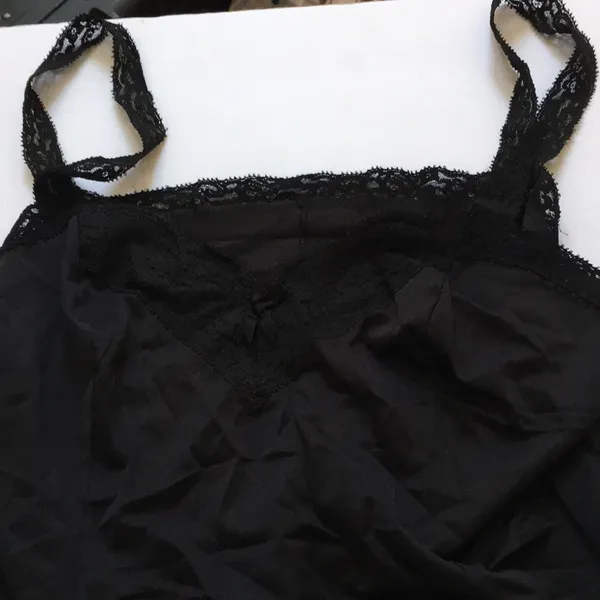 FINAL MARKDOWN Ladies Olga cami large Black - Image 4