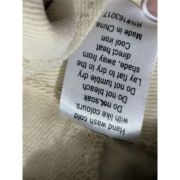 LIONESS Stacy cargo jean denim beige Small/4 - Image 8