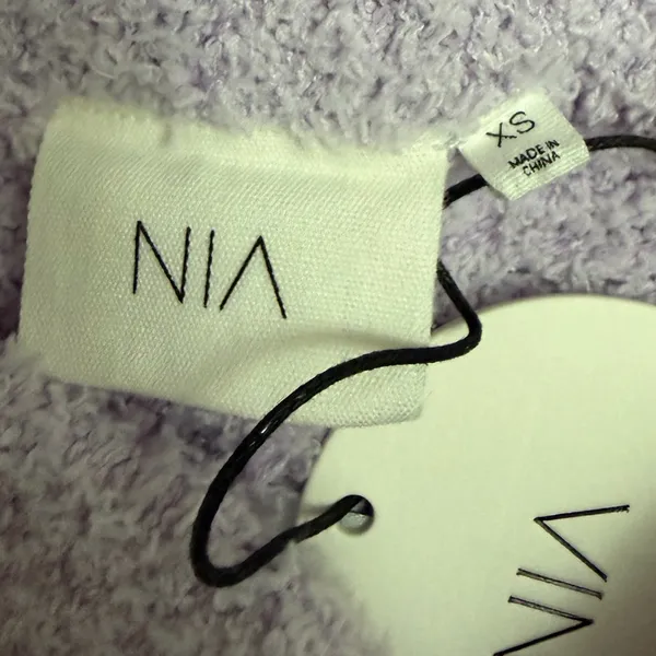 Nia Lavender Women's Fleece Shorts Size‎ XS NWT - Image 6