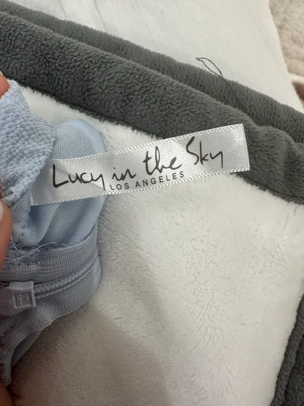 Lucy in the Sky Blue mini dress - Image 3