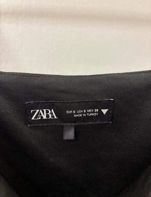 Y2K Zara Lace Trim Bow Fitted Dark Brown Tank Top Feminine Coquette Going Out S - Image 5