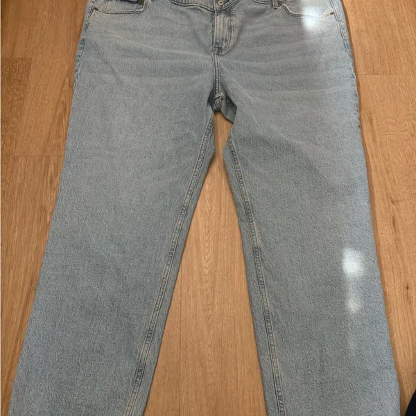 Abercrombie & Fitch Mid Rise The Straight Jean Size 37 / 24‎ plus size Jeans - Image 3