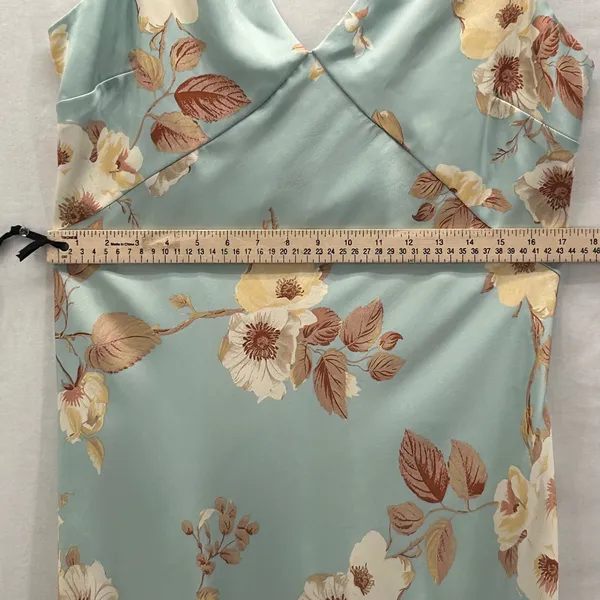 A New Day Y2K Floral Maxi Dress Sage Green Large‎ - Image 15