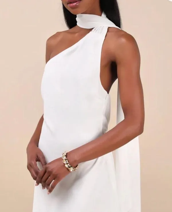 Lulus White Mini Dress - Image 2