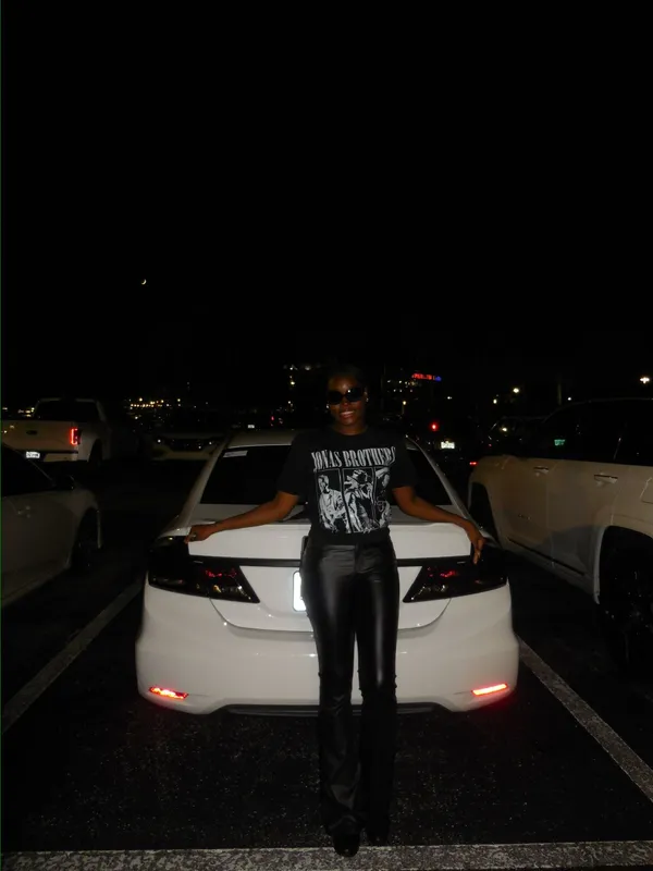 Black leather pants - Image 2
