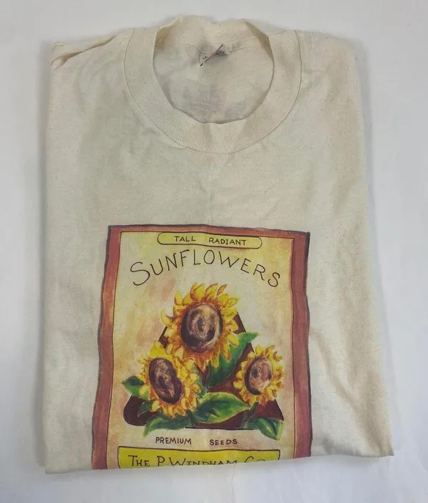 Fruit of the Loom Vintage Sunflower Seeds Tshirt - Image 4