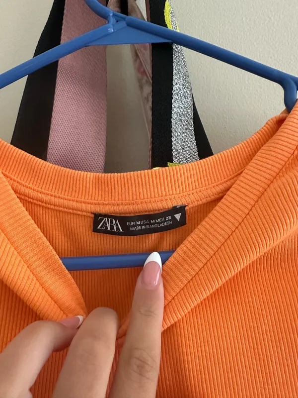 Orange ZARA Top Tank - Image 3