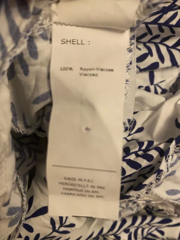 NWT Cupshe Women's Geo Print V-Neck Mini Beach Dress Sz L - Image 5