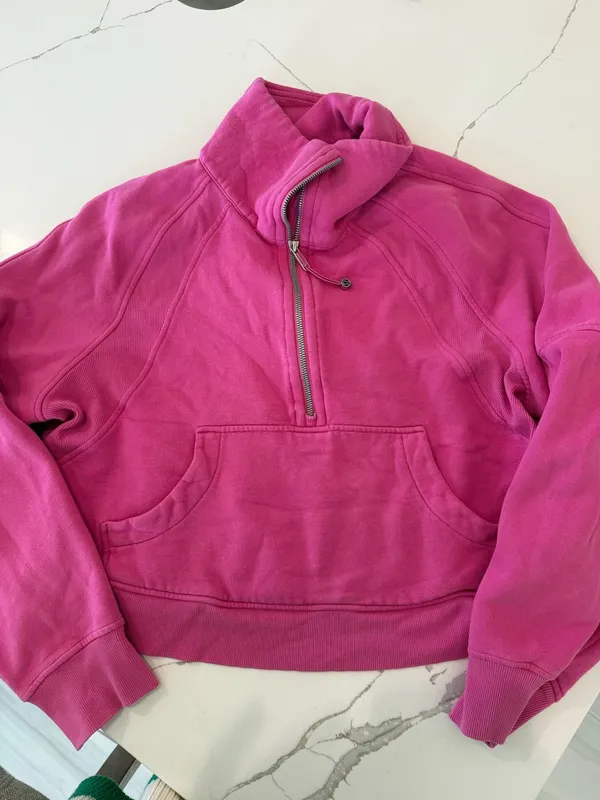 Lululemon Cropped Scuba Hoodie Half-Zip - Image 3