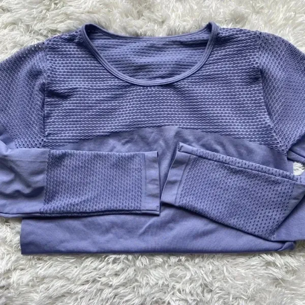 FABLETICS Musetta Seamless Long Sleeve  Open Mesh - Image 6
