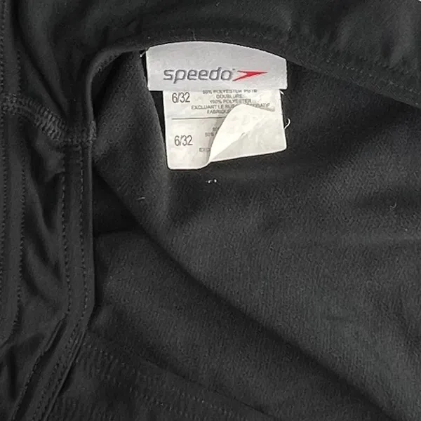 Women's Speedo Endurance Super Proback Solid One piece Black Swimsuit 6 / 32 - Image 4