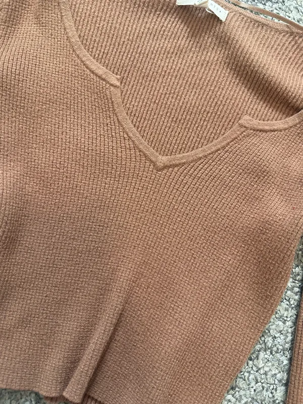 LA Hearts Tan Notch Shirt - Image 3