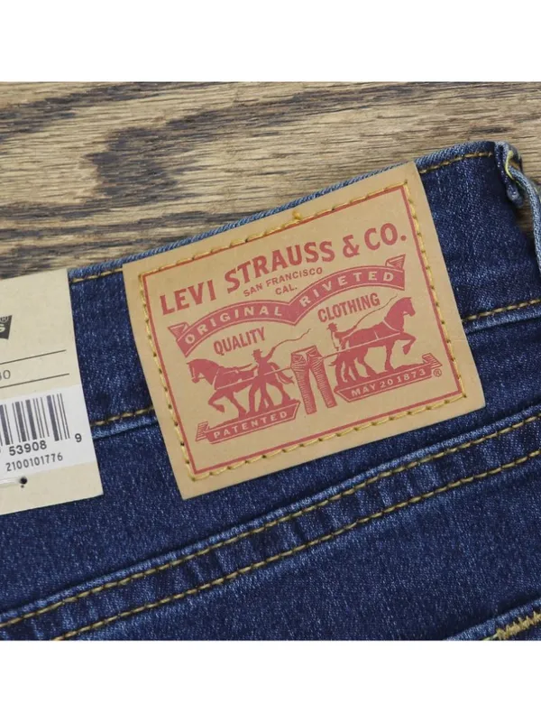 NWT Levi's 721 High-Rise Skinny Jeans 92463221 Eternal Indigo Dark Blue 32X30 - Image 6