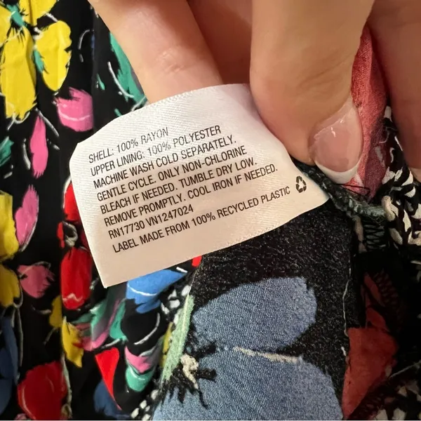 RIXO for target bright colorful floral off the shoulder maxi dress 24W/26W plus - Image 9