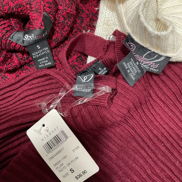 Windsor NWT TOP, STYLE & CO SWEATER DRESS‎ AND SWEATER BY QUESTIONS - Image 2