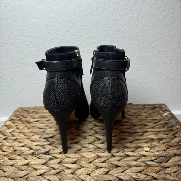 White House Black Market Evelyn Bootie Suede - Image 5