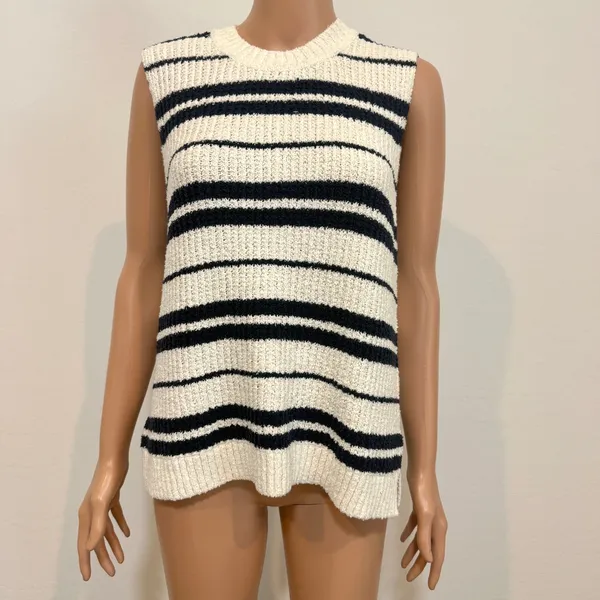 Abercrombie & Fitch M Textural crew sweater shell tank SP2 3596 - Image 11