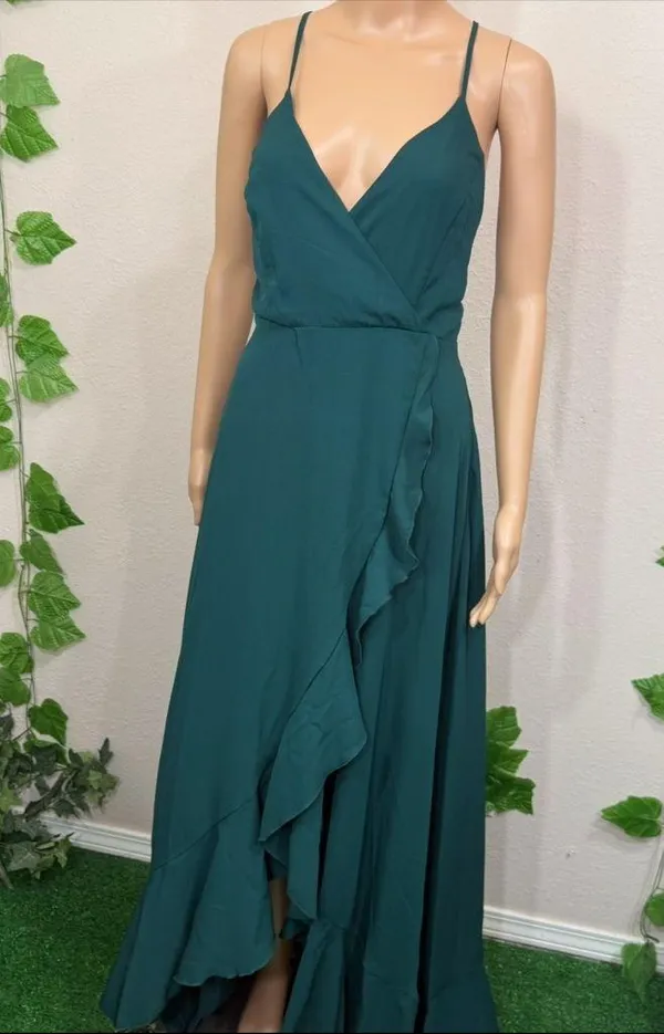 Elegant Green Sleeveless Dress NWOT - Image 6