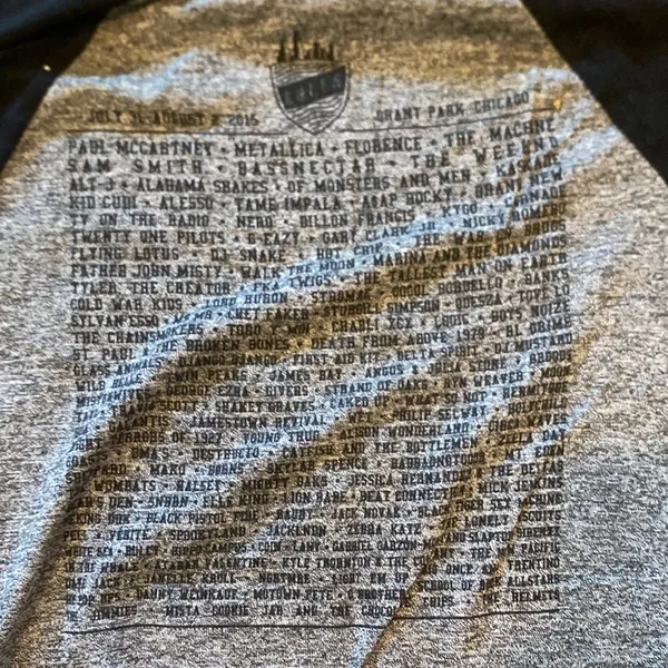 Lollapalozza Shirt Gray - Image 3